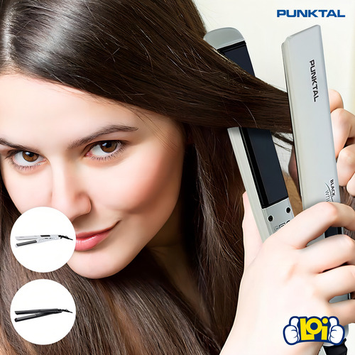 Planchita De Pelo Punktal Pk-325bw Negra - Galería 6