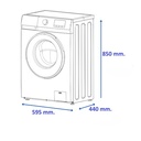 Lavarropas James 6kg Inverter Lr 1006 G6 Inv Slim  - Galería 1