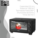 Horno Eléctrico De Mesa Enxuta Henx022n 1500w 22l  - Galería 4