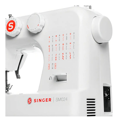 Máquina De Coser Recta Singer Portable Color Blanc - Galería 1
