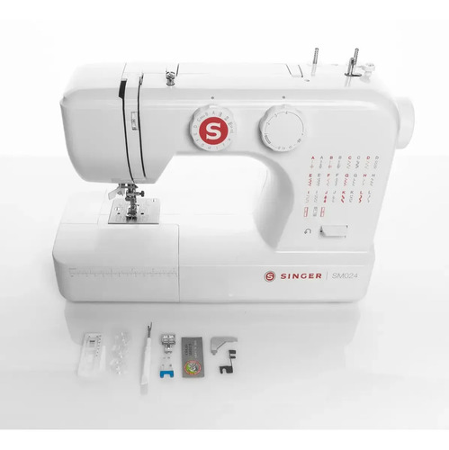 Máquina De Coser Recta Singer Portable Color Blanc - Galería 7