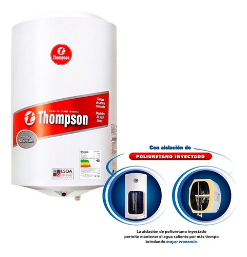 Calefon Termotanques James Thompson 30 Ltsacero Se - Galería 2