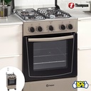 Cocina A Gas Thompson Cth 1000 Titanium Con Termoc - Galería 3