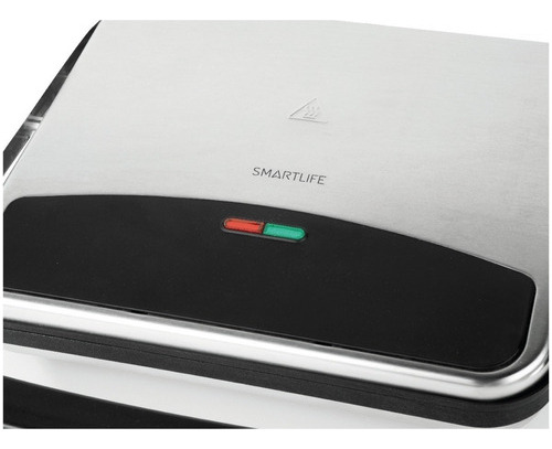 Sandwichera Grill Smartlife 1800 W Termostato 1700 - Galería 2
