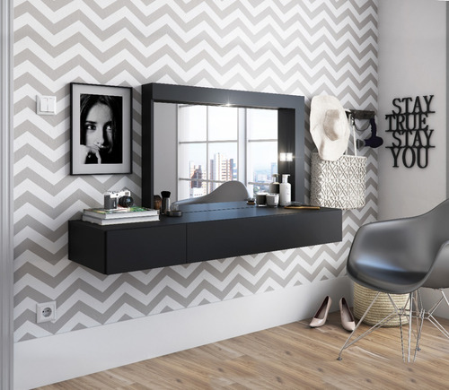 Escritorio Suspendido Tocador Belleza Inspiracion  - Galería 1