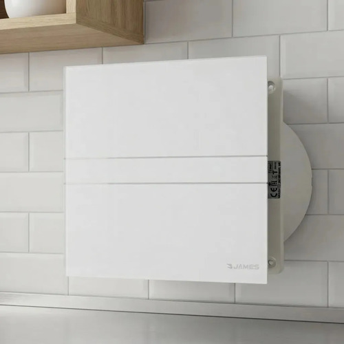Extractor De Baño James Ej-300vt 19w 220v Color Bl - Galería 1