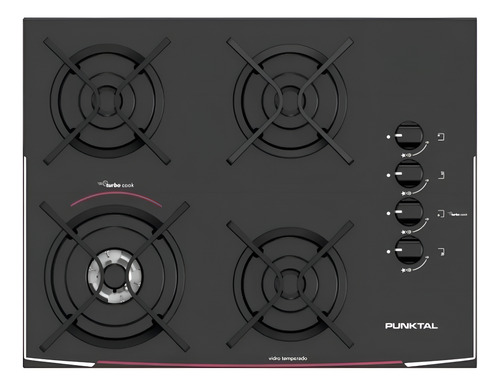 Anafe A Gas Punktal Pk-ag 940 Negro