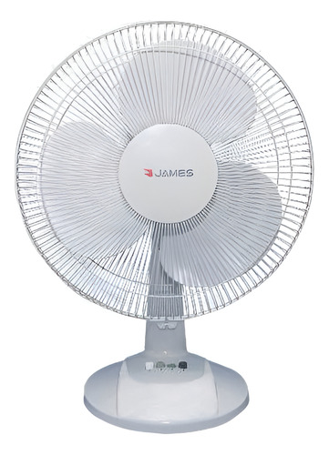 [02090230] Ventilador De Mesa James Vmj 9a Sensacion 22.86 Cm Blanco Blanco Plástico 3