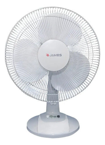 Ventilador De Mesa James Vmj 9a Sensacion 22.86 Cm Blanco Plástico 3