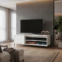 Rack De Tv  Modelo Rahaf Sensacion Blanco
