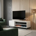 Rack Tv Mdp Blanco Senhome Rahaf Para Pantalla 55 Pulgadas