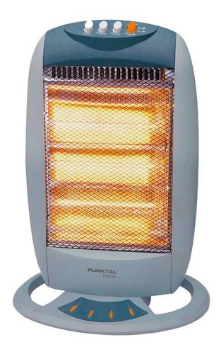 [02100511] Estufa Halogena Punktal Giratoria Potencia 1200w Niveles 3 Gris