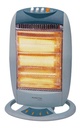 Estufa Halogena Punktal Giratoria Potencia 1200w Niveles 3 Color Gris