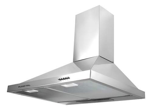 Campana Extractora Punktal Acero Inoxidable Con Luz Led
