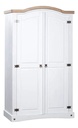 Ropero 2 Puertas Blanco Linea Smile La Sensación