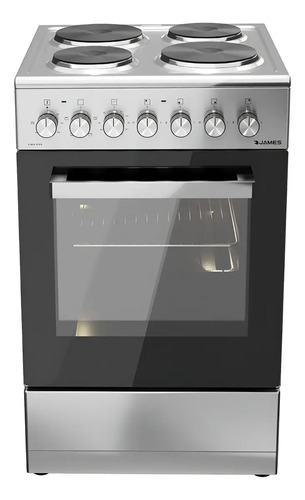 Cocina Electrica James C-801 Sensacion Acero Inoxidable