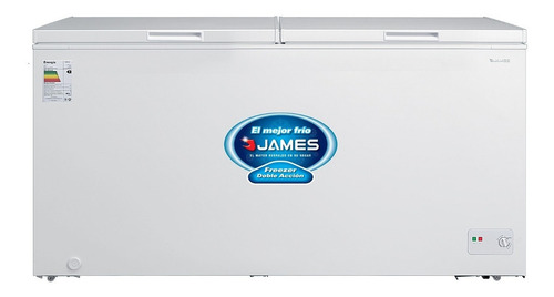 [02030760] Freezer James Horizontal Fhj 510 M Doble Acción 496 L Blanco