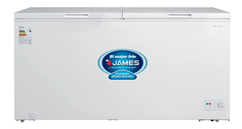 [02030760] Freezer James Horizontal Fhj 510 M Doble Acción 496 L Blanco