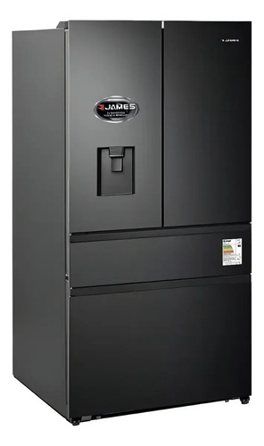 Heladera French Door Inverter James Rj 455 Clase A Dark Inox