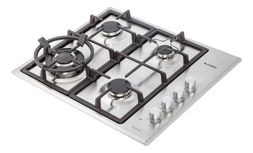 Anafe James Acero Inox S/natural Modelo 4 Hgtcs La Sensación