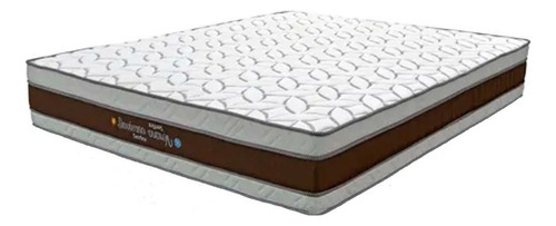 [01500411] Colchón Queen Size Doble Lado Soporte 180 Kg Sensación Blanco