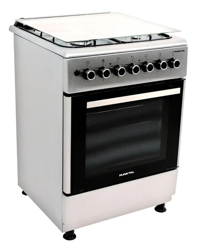[02051530] Cocina Punktal Turca 4 Hornallas Inox Encendido Electrónico 70l