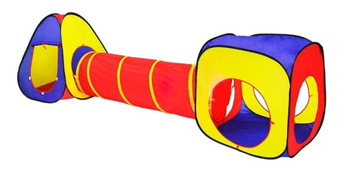 [03110910] Pelotero Carpa Túnel Casita Infantil Niños - Muebles Web
