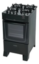 Cocina A Gas James C 690 V Mesada Vidrio Negro La Sensacion Negro