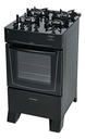 Cocina A Gas James C 690 V Mesada Vidrio Negro La Sensacion