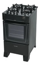 Cocina Gas Mesa Vidrio Templado James C 690 V Negra Color Negro