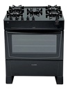 Cocina A Supergás James C695v Con 5 Hornallas Luz Horno Color Negro