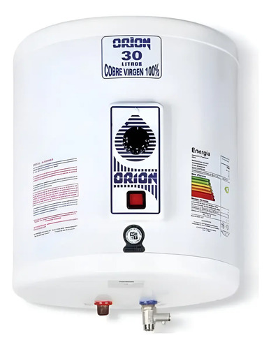 [02130241] Calefon Termotanque 100 Lts Cobre Orion Sensacion Blanco