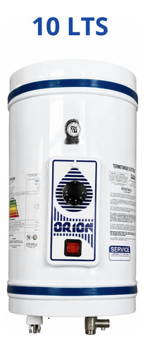 [624-0] Calefon Termotanque 10 Lts Cobre Orion Sensacion Blanco
