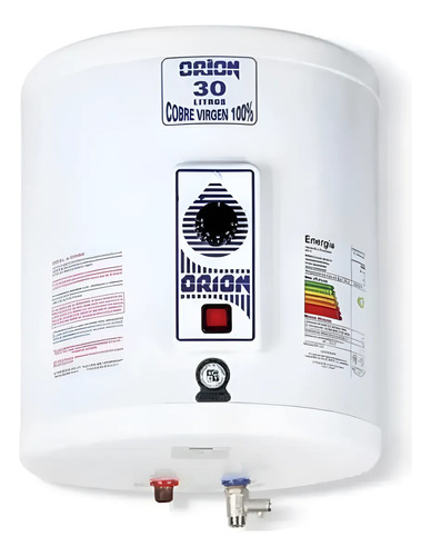 Calefon Termotanque 100 Lts Cobre Orion Sensacion Blanco