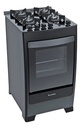 Cocina Gas James C700 N Mesada Vidrio Negro Sensacion Negro