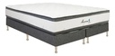 Somier Senflex Maximus Queen 158x198 Cm Base Dividida Blanco