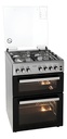 Cocina Doble Horno James C900 Combinada Inox 3+1 Sensacion Acero Inoxidable