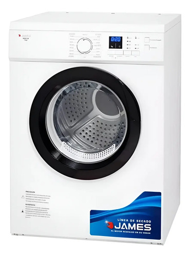 [02040631] Secarropas James 7 Kg Display Antiarruga Regulable Sensacion Blanco