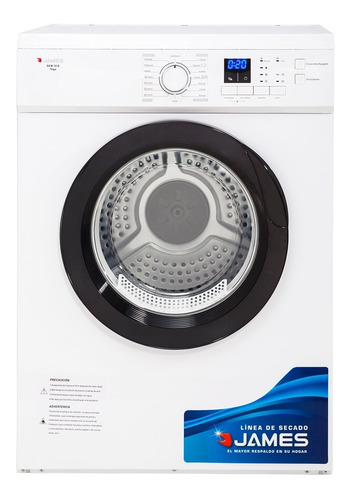 [02040631] Secarropas James 7 Kg Display Antiarrugas Regulable Color Blanco