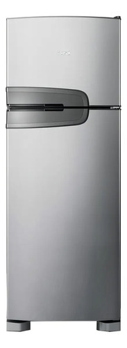 Heladera Con Freezer Consul Crm39a Color Inox Con Capacidad De 340l
