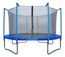 Trampolín Con Red Y Escalera  1,83 Cm La Sensación Negro