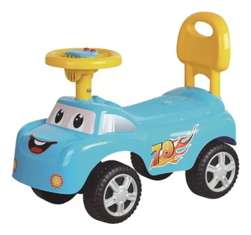 [07012303] Buggy Kissme Con Música Y Respaldo (Celeste)