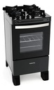 Cocina Punto Gas Punktal Pk-gl4 4 Hornallas Vidrio Negro Encendido Electrónico