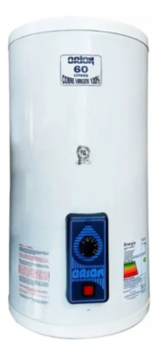 [02130240] Termotanque Eléctrico Orion Blanco 60l Cobre Eficiencia A 220v
