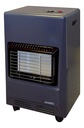 Estufa A Gas James F100 Negra Con Válvula Y Manguera 13 Kw