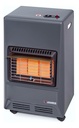 Estufas Supergas James F 100 M Infrarojo 3 Niveles Gris Oscuro