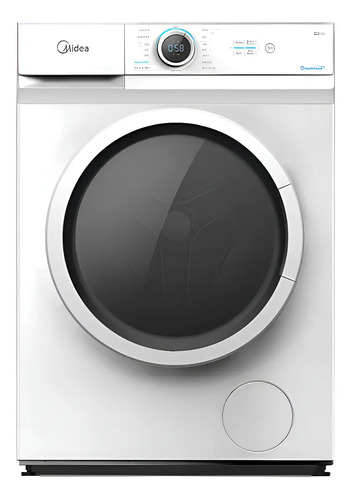 [02040668] Lavarropas Carga Frontal 7kg Midea Mf100w70/w-uy Blanco