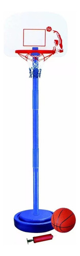 Tablero Aro Basquet Regulable Pelota+ Inflador Sensacion
