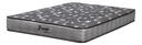 Colchon Senflex Granate De 2 Plazas Y Resortes Color Gris