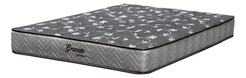 [01500574] Colchon Senflex Granate De Una Plaza Y Media Gris
